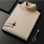 Men’s Slim Fit Fine Knit Turtleneck Sweater