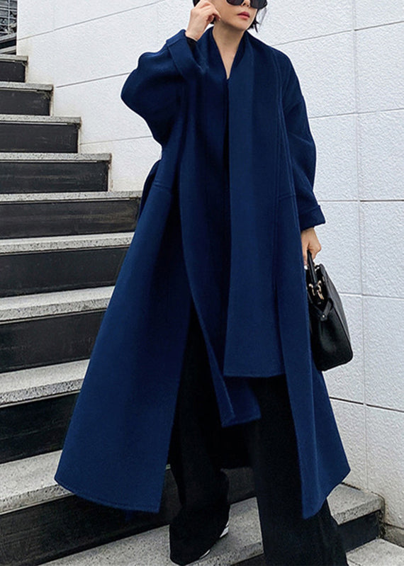 Women’s Oversized Belted Maxi Coat