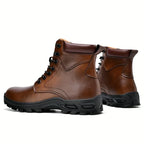Men’s Lace-Up High-Top Combat Boots