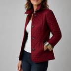 Women’s Diamond Quilted Tailored Jacket