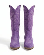 Women's Embroidered Knee High Western Boots