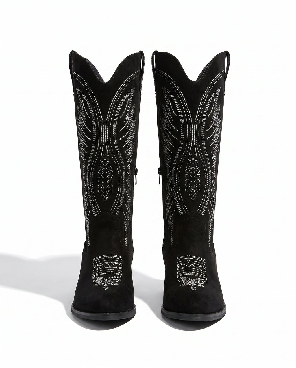 Women's Embroidered Knee High Western Boots