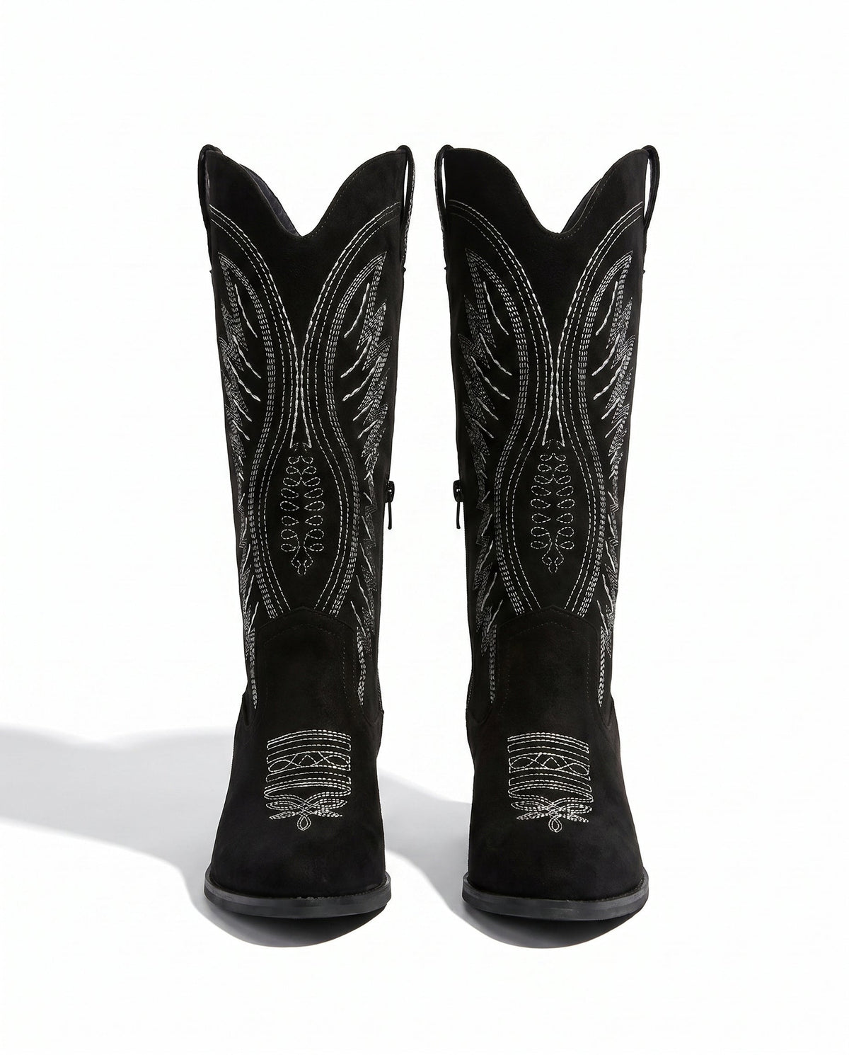 Women's Embroidered Knee High Western Boots