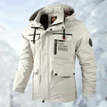Men's Multi-Pocket Utility Windbreaker Jacket