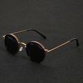 Women's Round Metal Frame Vintage Sunglasses