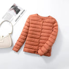 Women’s Lightweight Collarless Quilted Puffer Jacket