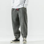 Men's Sherpa Fleece Drawstring Jogger Pants