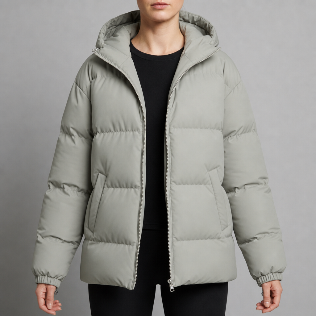 Women’s Relaxed Hooded Puffer Jacket