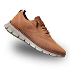 Men’s Knit Wingtip Sneakers
