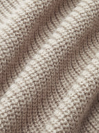 Women’s Ribbed Knit Scarf Neck Cardigan