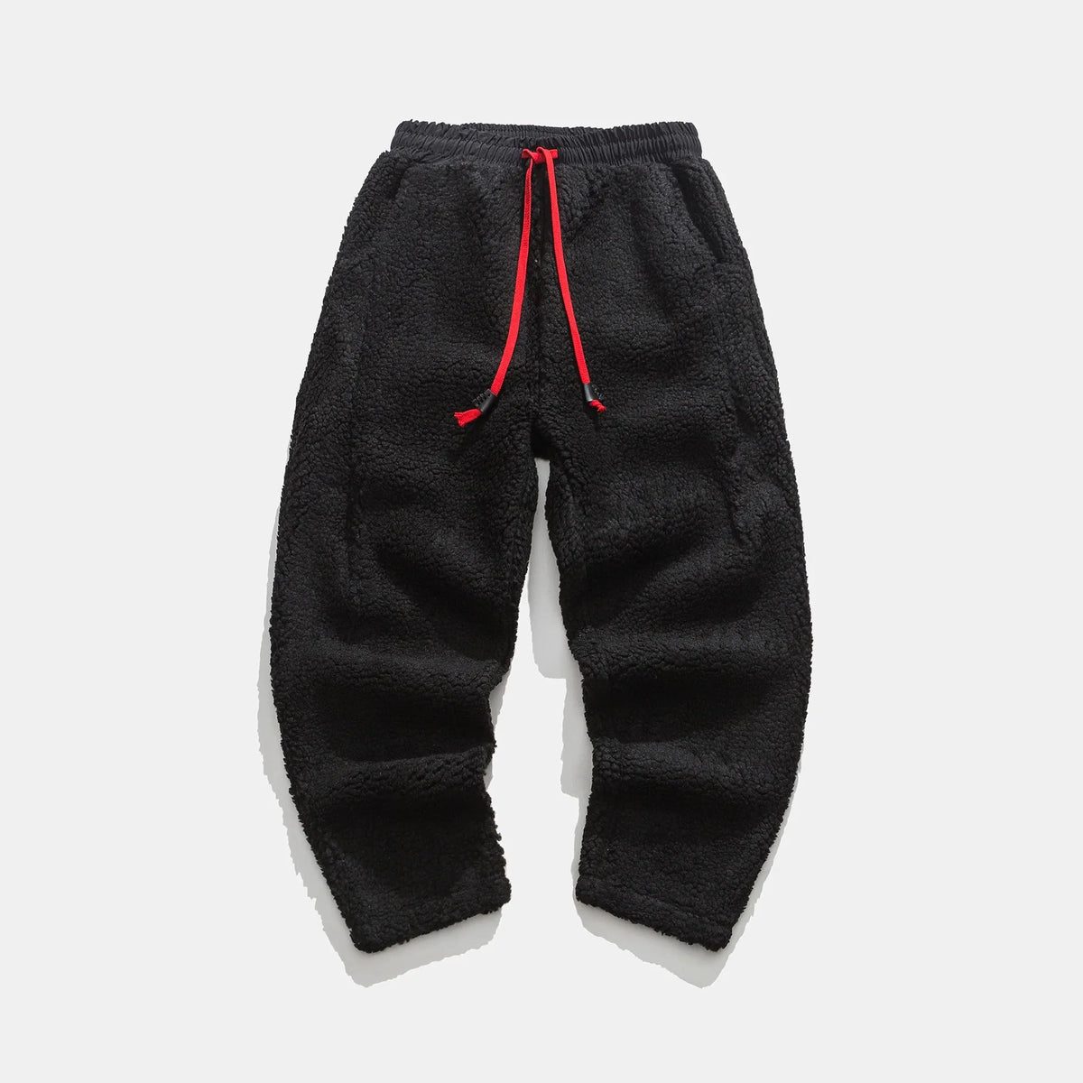 Men's Sherpa Fleece Drawstring Jogger Pants