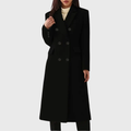 Women’s Tailored Double-Breasted Maxi Coat