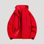 Women’s Colour Block Fleece Lined Hooded Outdoor Jacket