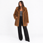 Women’s Shaggy Faux Fur Coat