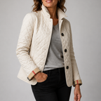 Women’s Diamond Quilted Tailored Jacket