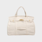Women’s Canvas Top Handle Tote Bag