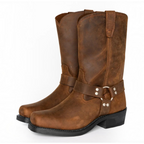 Women’s Western Harness Biker Boots