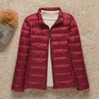 Women's Lightweight Hooded Quilted Puffer Jacket