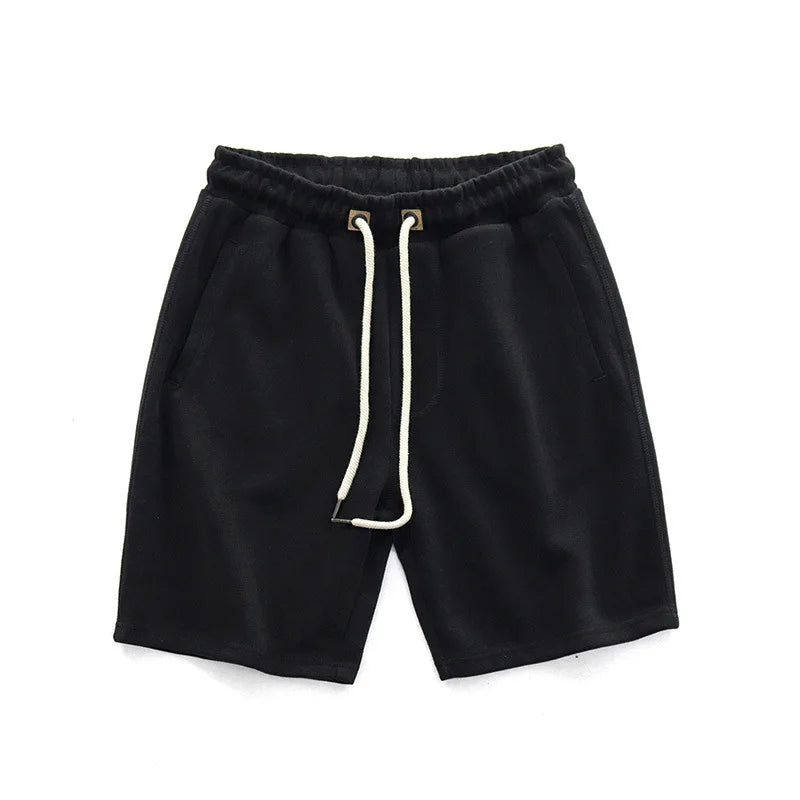 Men's Drawstring Fleece Casual Sweat Shorts