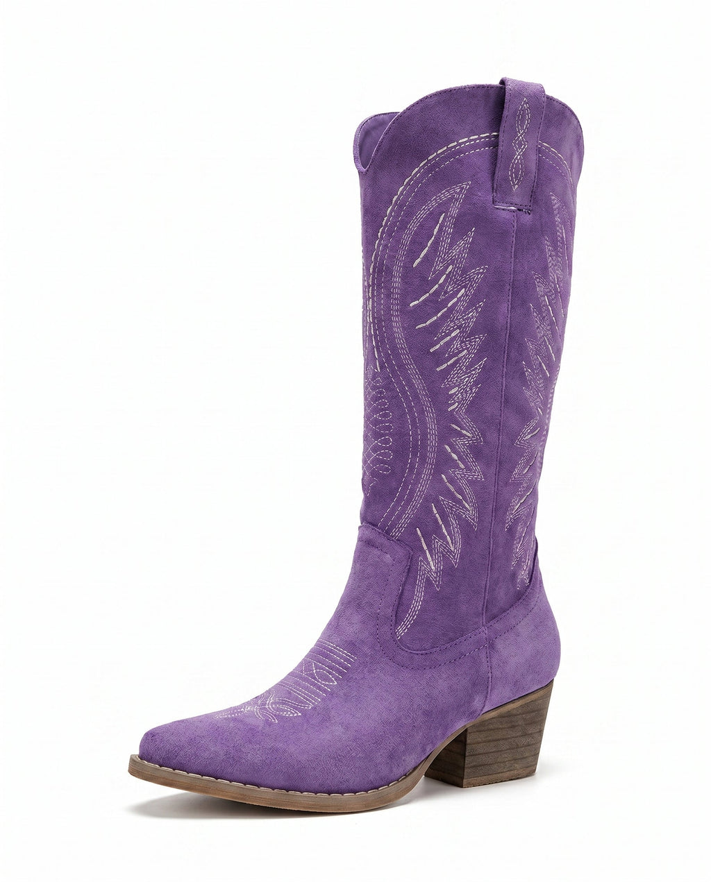 Women's Embroidered Knee High Western Boots