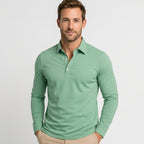 Men’s Long Sleeve Polo-Shirt