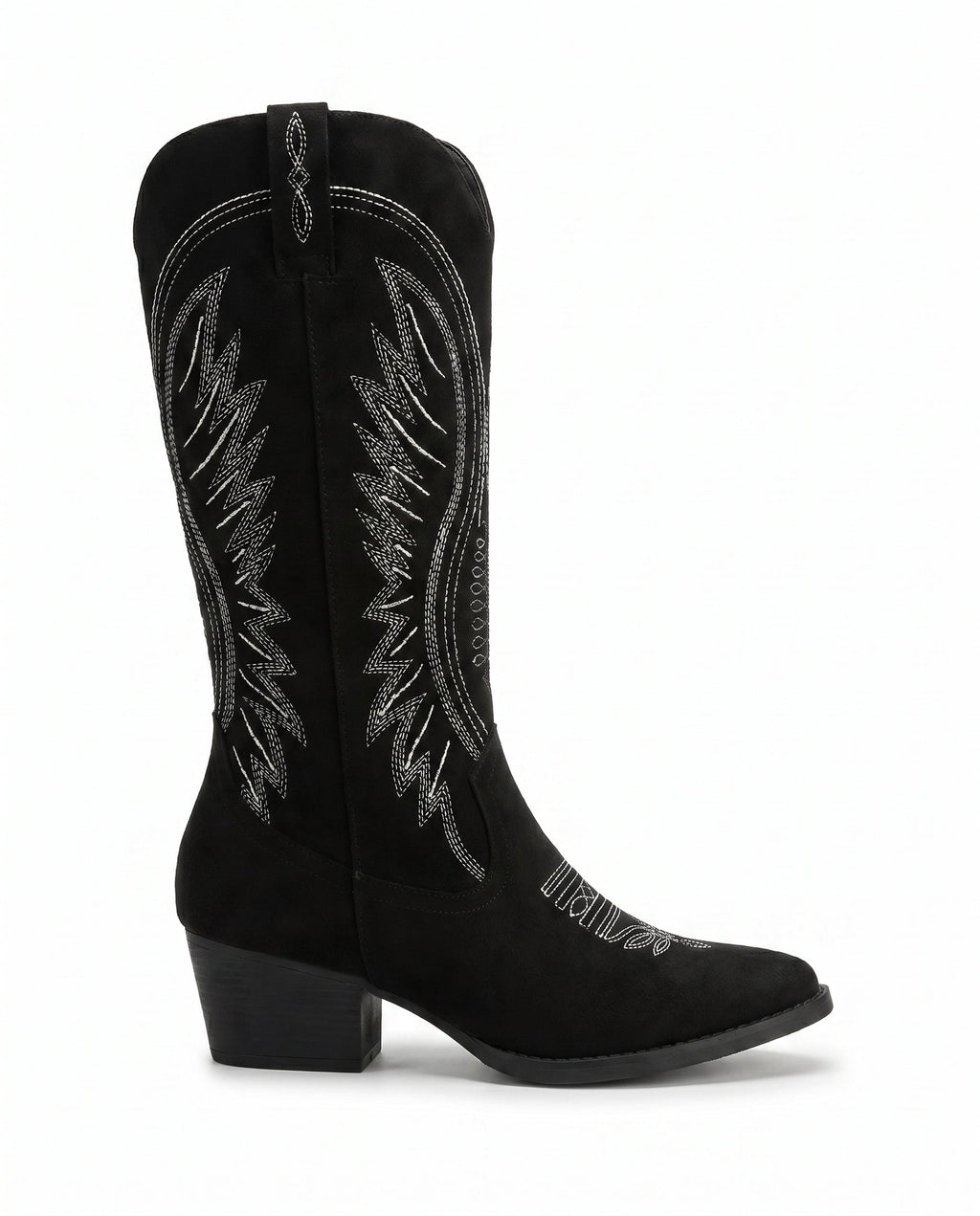 Women's Embroidered Knee High Western Boots