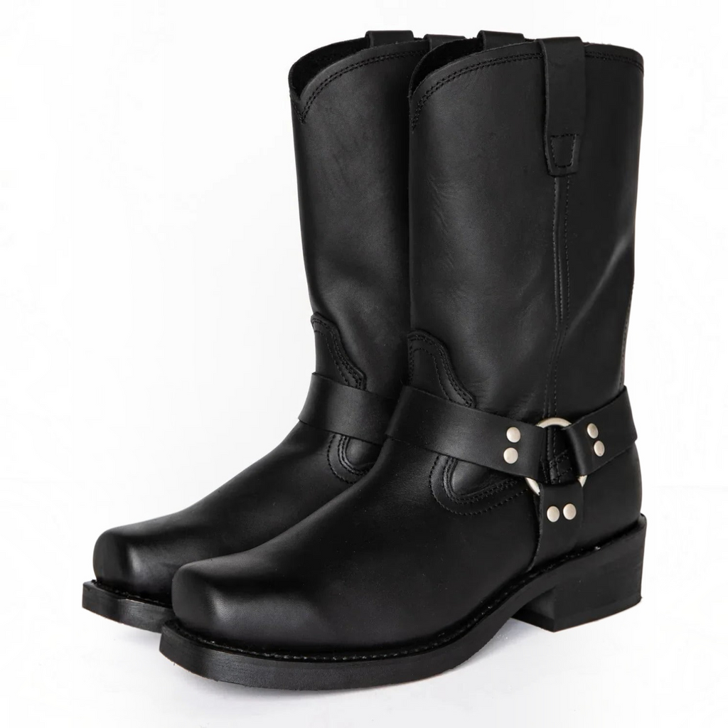 Women’s Western Harness Biker Boots