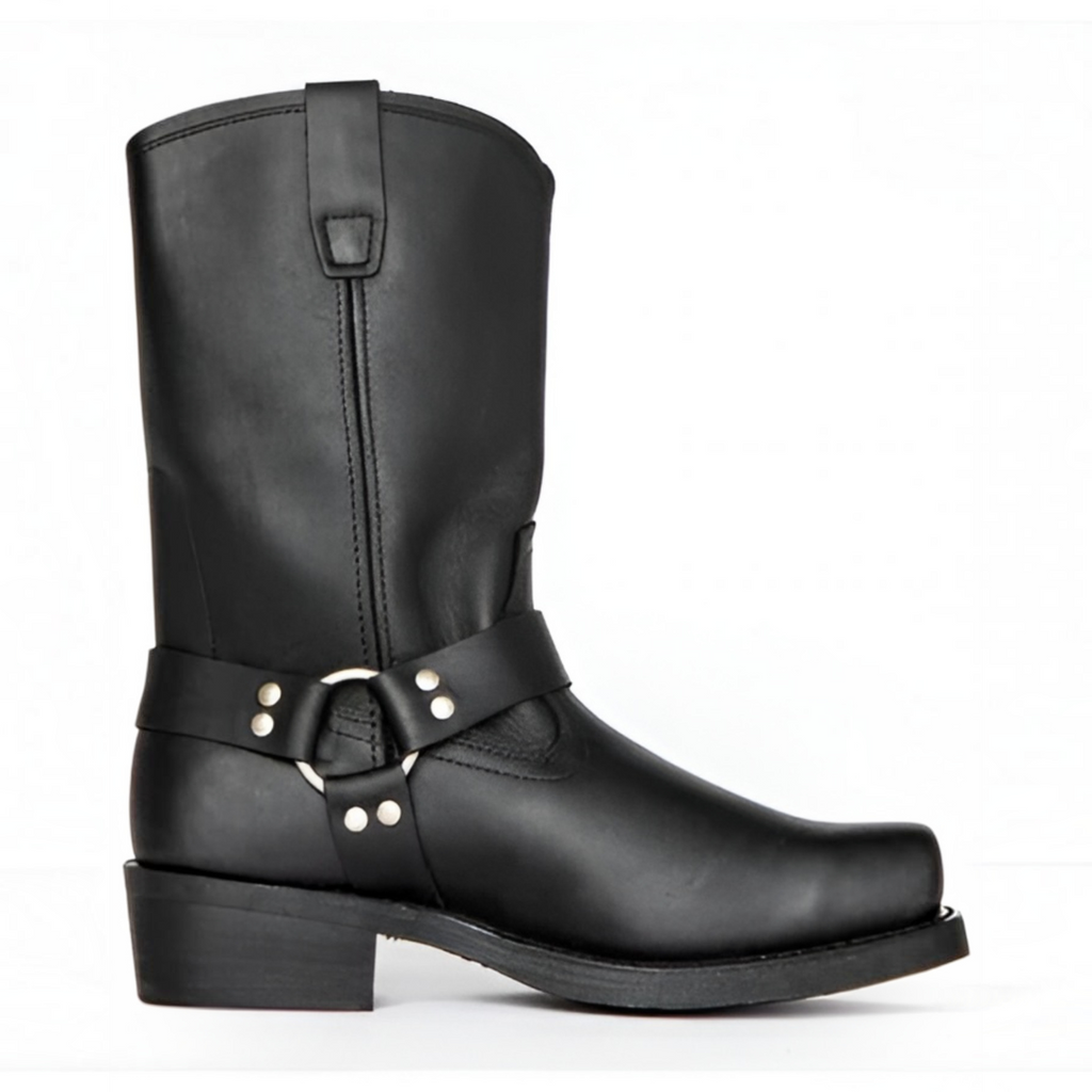 Women’s Western Harness Biker Boots