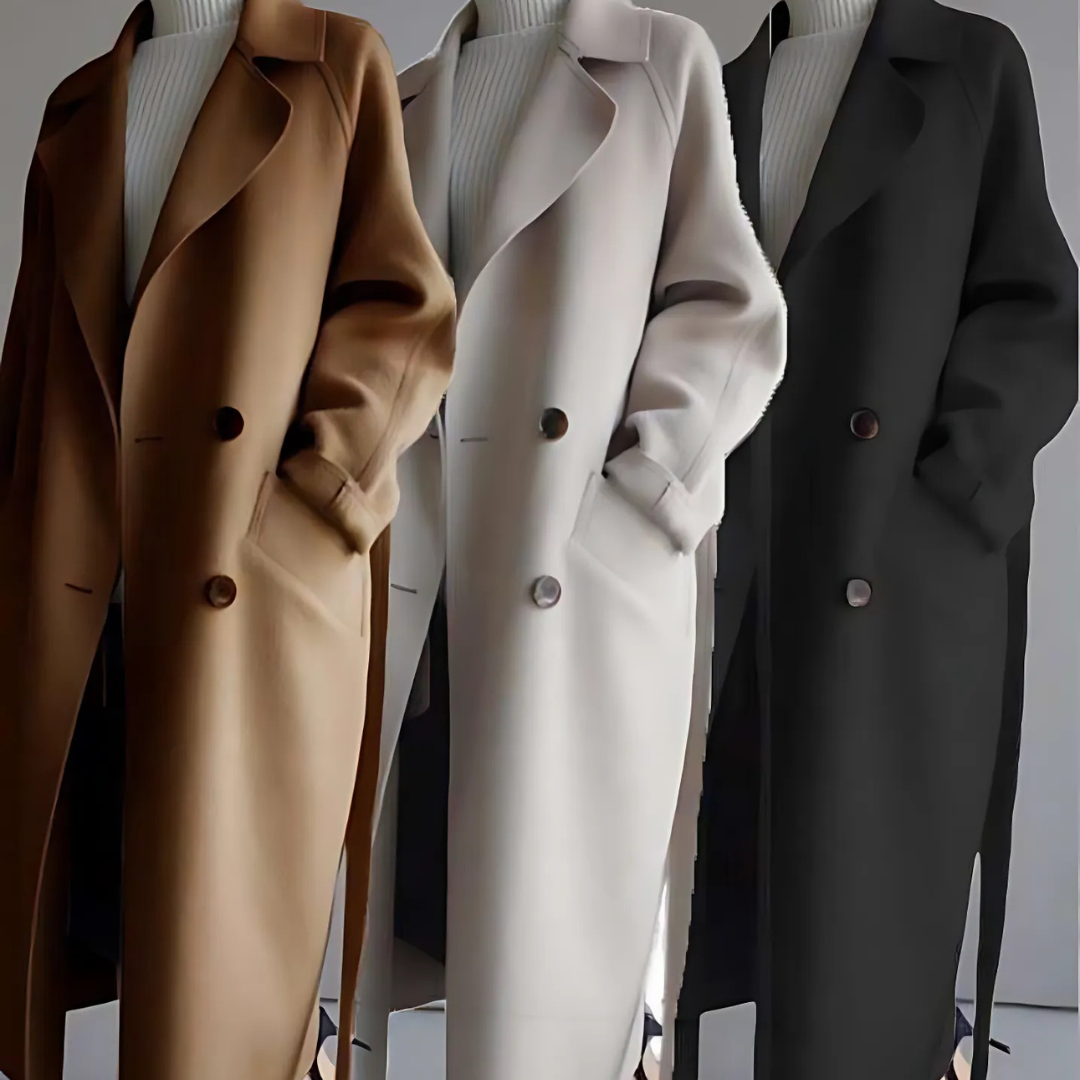 Women’s Oversized Belted Maxi Wrap Coat