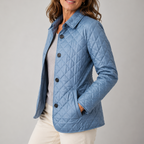 Women’s Diamond Quilted Tailored Jacket