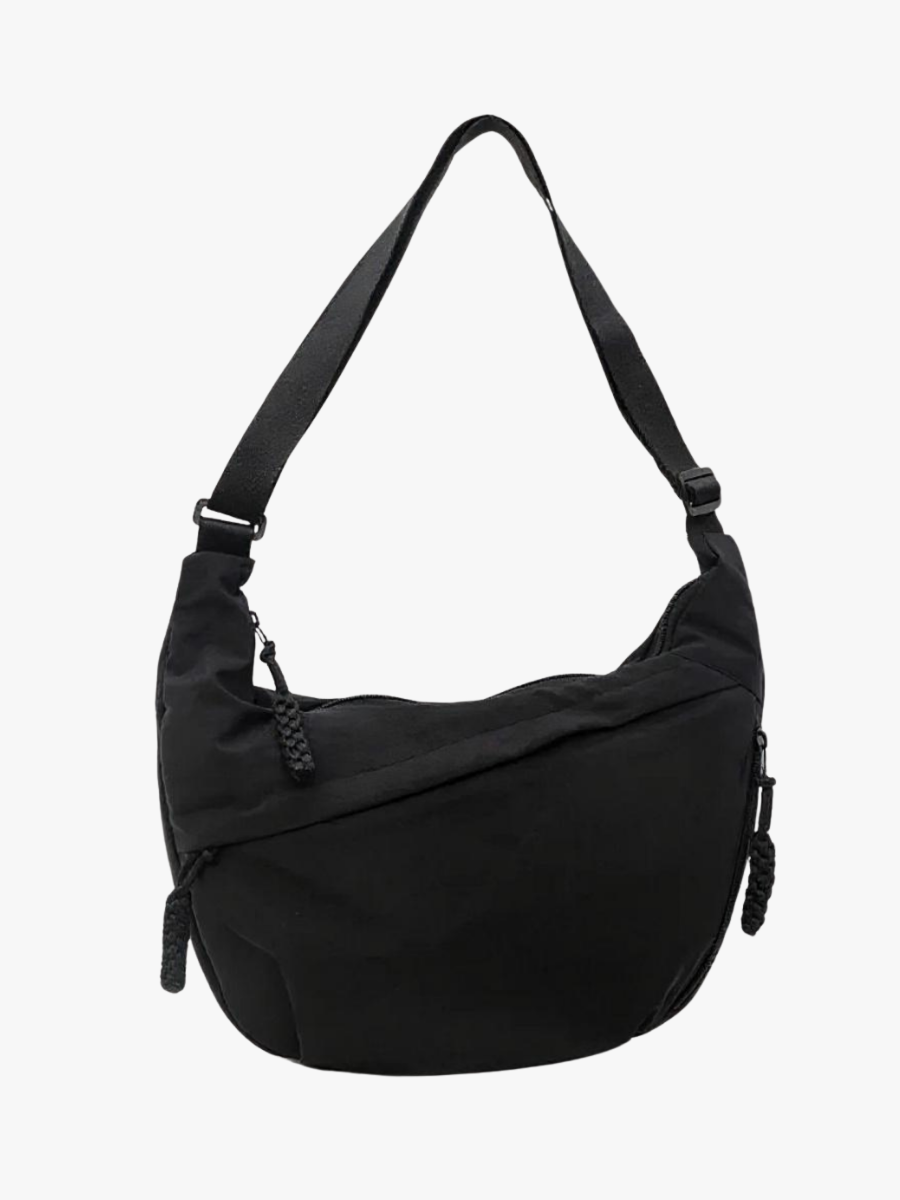 Women’s Half Moon Crossbody Bag with Adjustable Strap