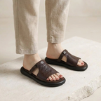 Women's Woven Strap Slide Sandals