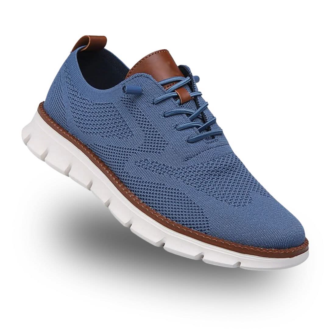 Men’s Knit Wingtip Sneakers