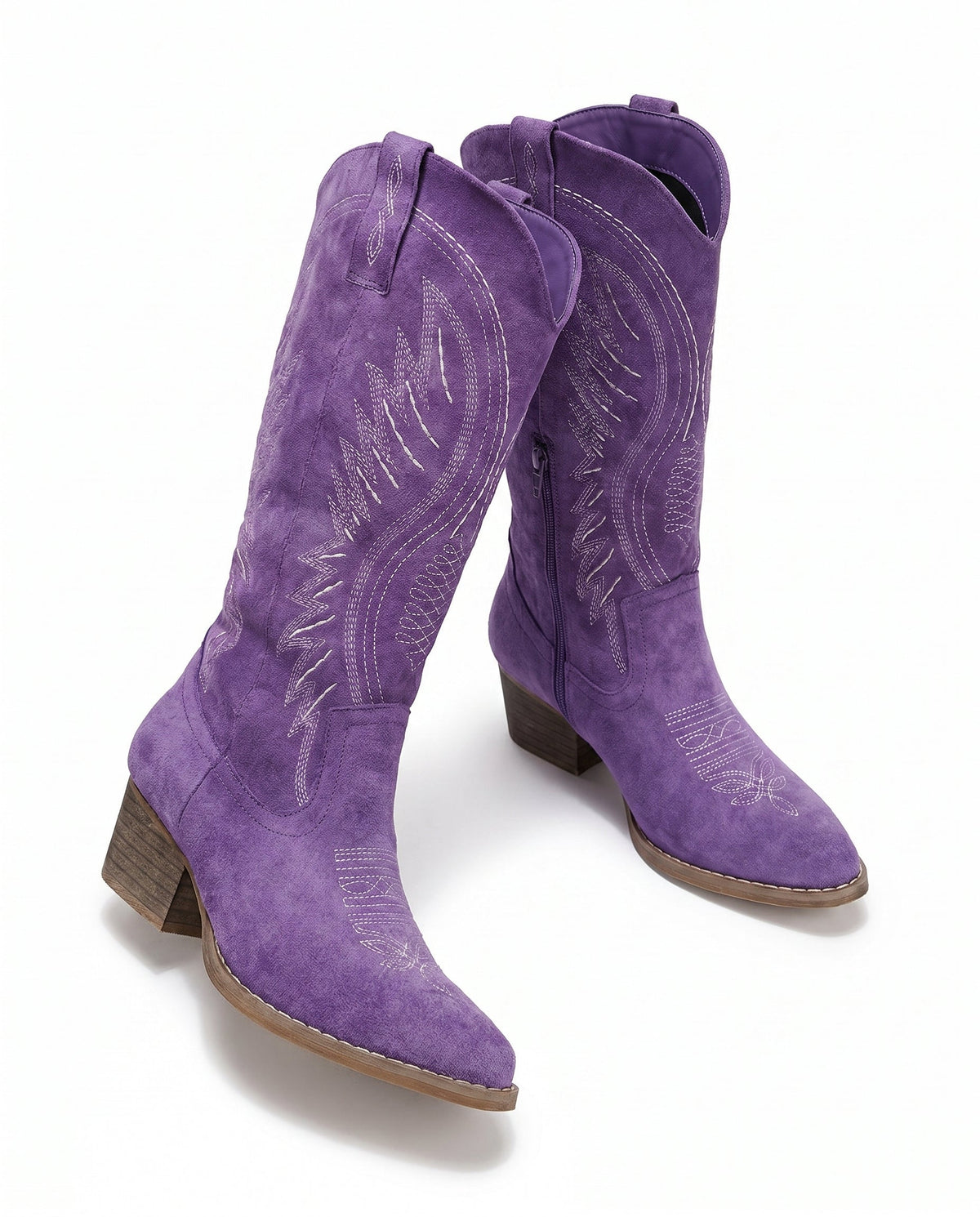Women's Embroidered Knee High Western Boots