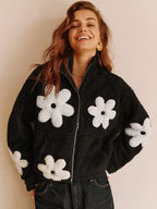 Women's Teddy Fleece Zip Jacket