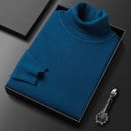 Men’s Slim Fit Fine Knit Turtleneck Sweater