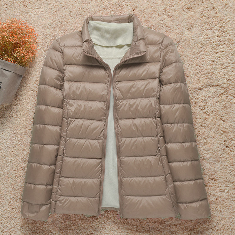 Women's Lightweight Hooded Quilted Puffer Jacket