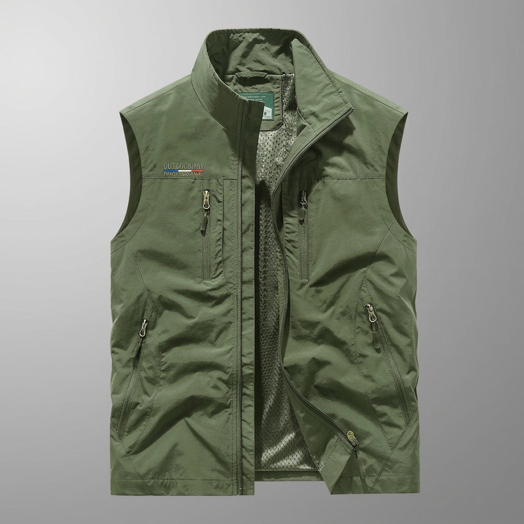 Men’s Outdoor Zip-Up Vest