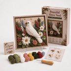 Festive Christmas Yarn Art Craft Kit