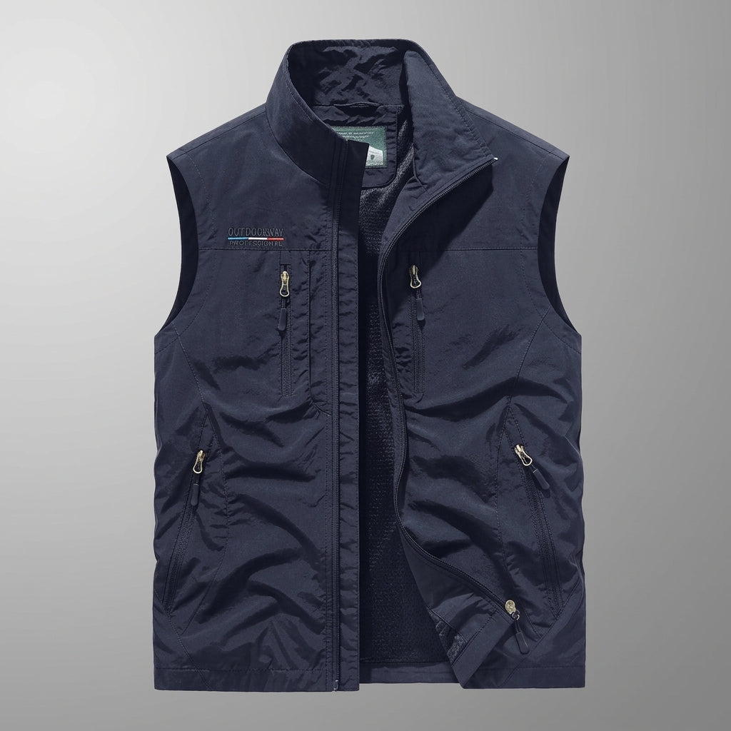Men’s Outdoor Zip-Up Vest
