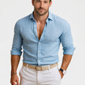 Men’s Long Sleeve Linen Shirt