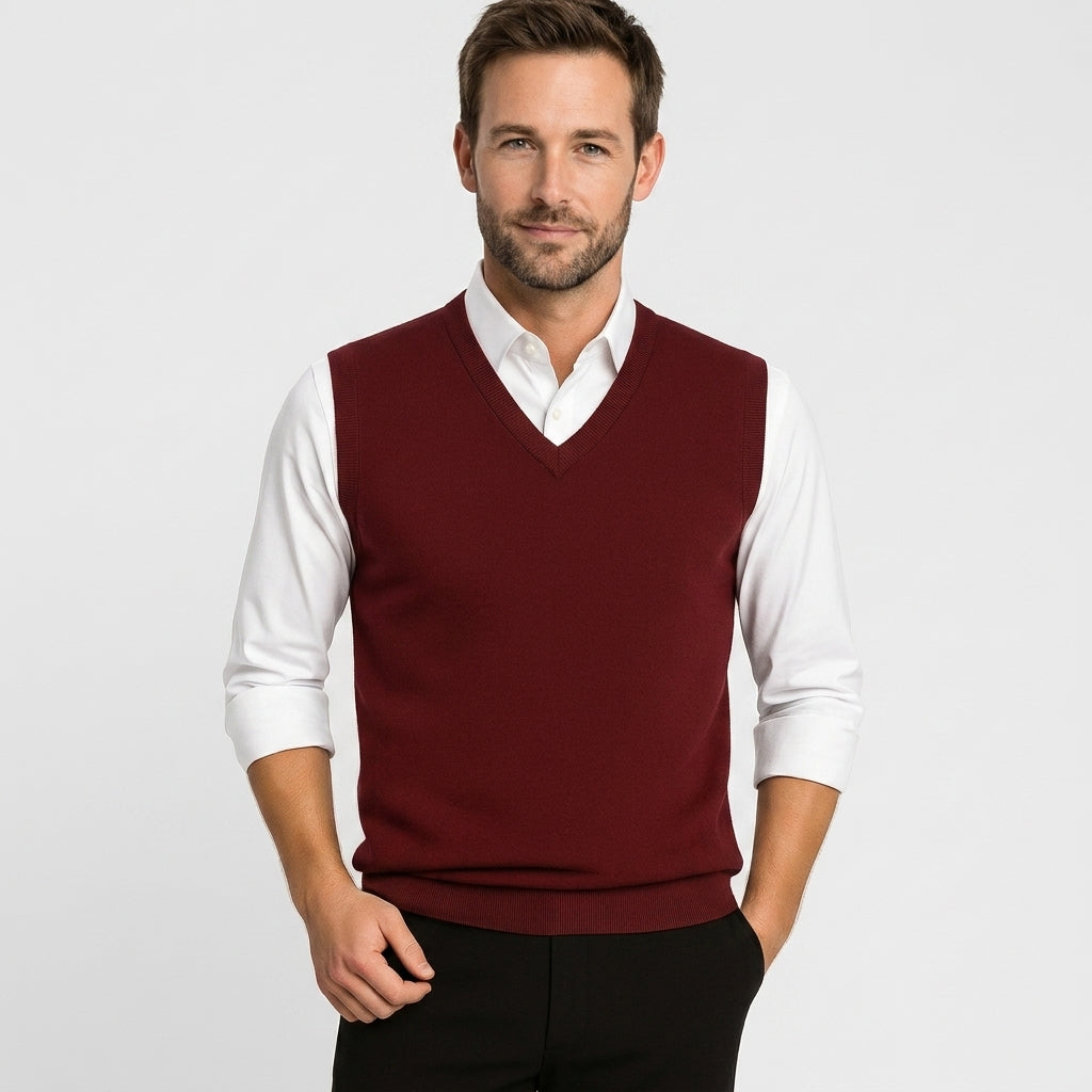 Men’s V Neck Sweater Vest