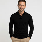 Men’s Long Sleeve Polo-Shirt
