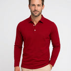 Men’s Long Sleeve Polo-Shirt