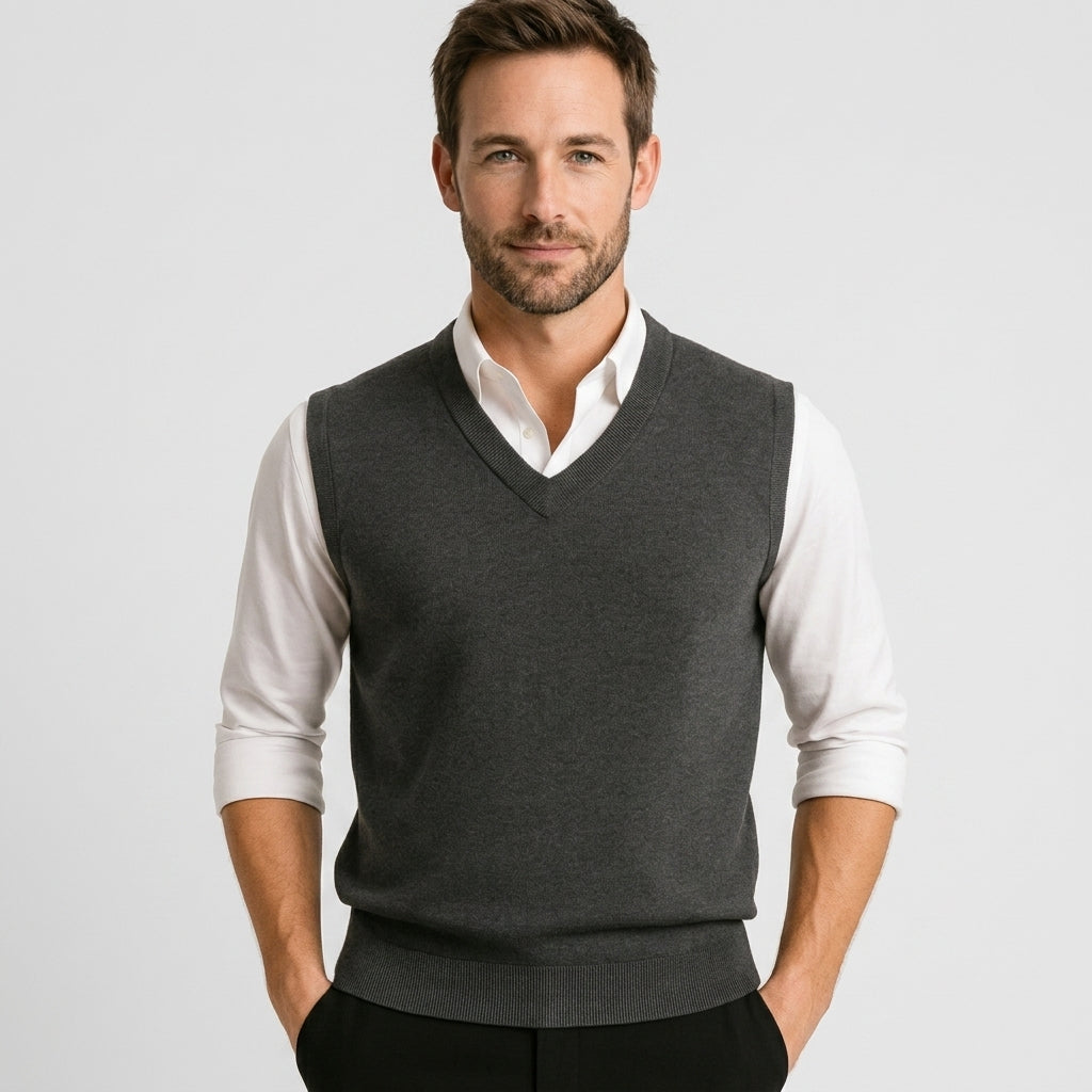 Men’s V Neck Sweater Vest