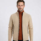 Men’s Zip Up Knit Cardigan