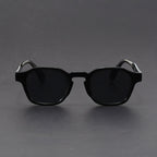 Women's Square Acetate Frame Retro Sunglasses