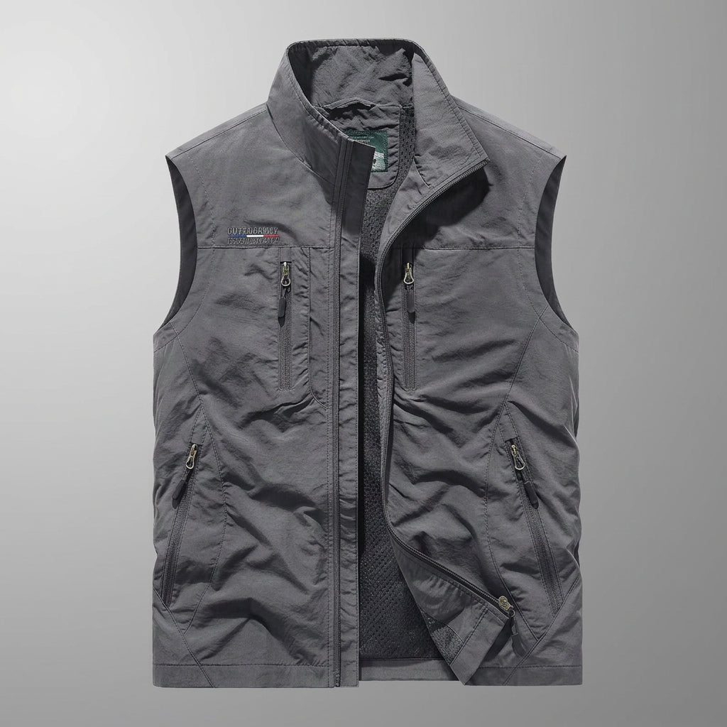 Men’s Outdoor Zip-Up Vest
