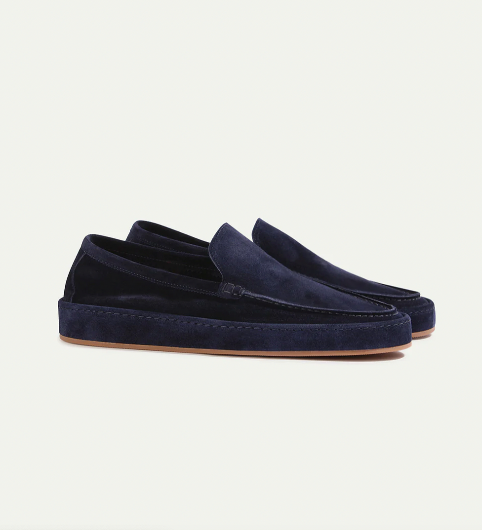 Men's Casual Faux Suede Slip-On Moccasin Loafers