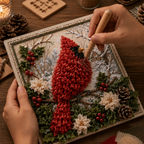 Festive Christmas Yarn Art Craft Kit
